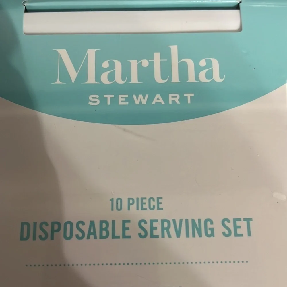 Nwt- Martha Stewart 10 piece Serving Set